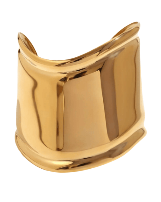 CLEO CUFF BRACELET GOLD - LUCKY13