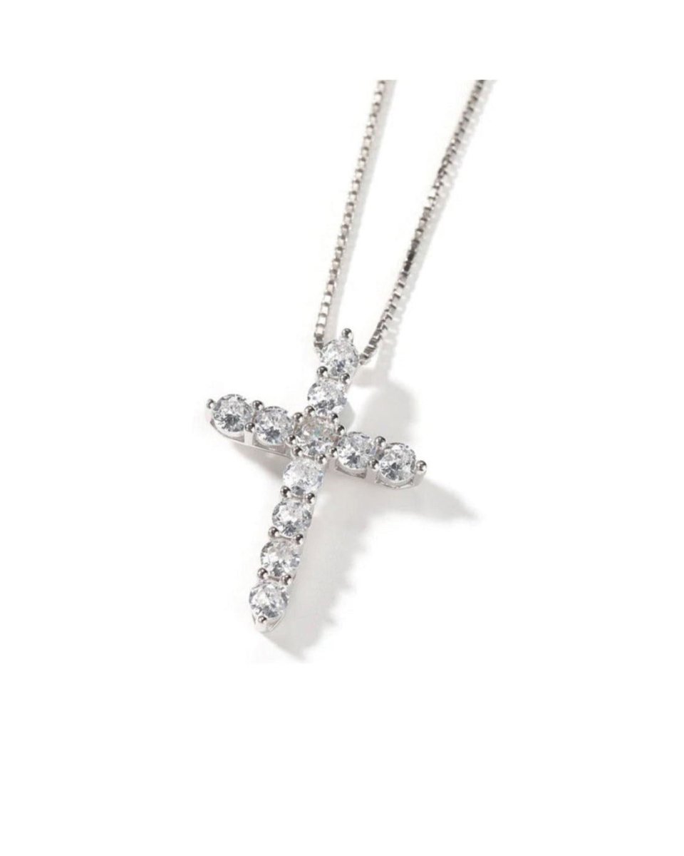 CROSS MY MIND NECKLACE - LUCKY13