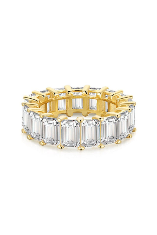 EMERALD ETERNITY RING | GOLD - LUCKY13