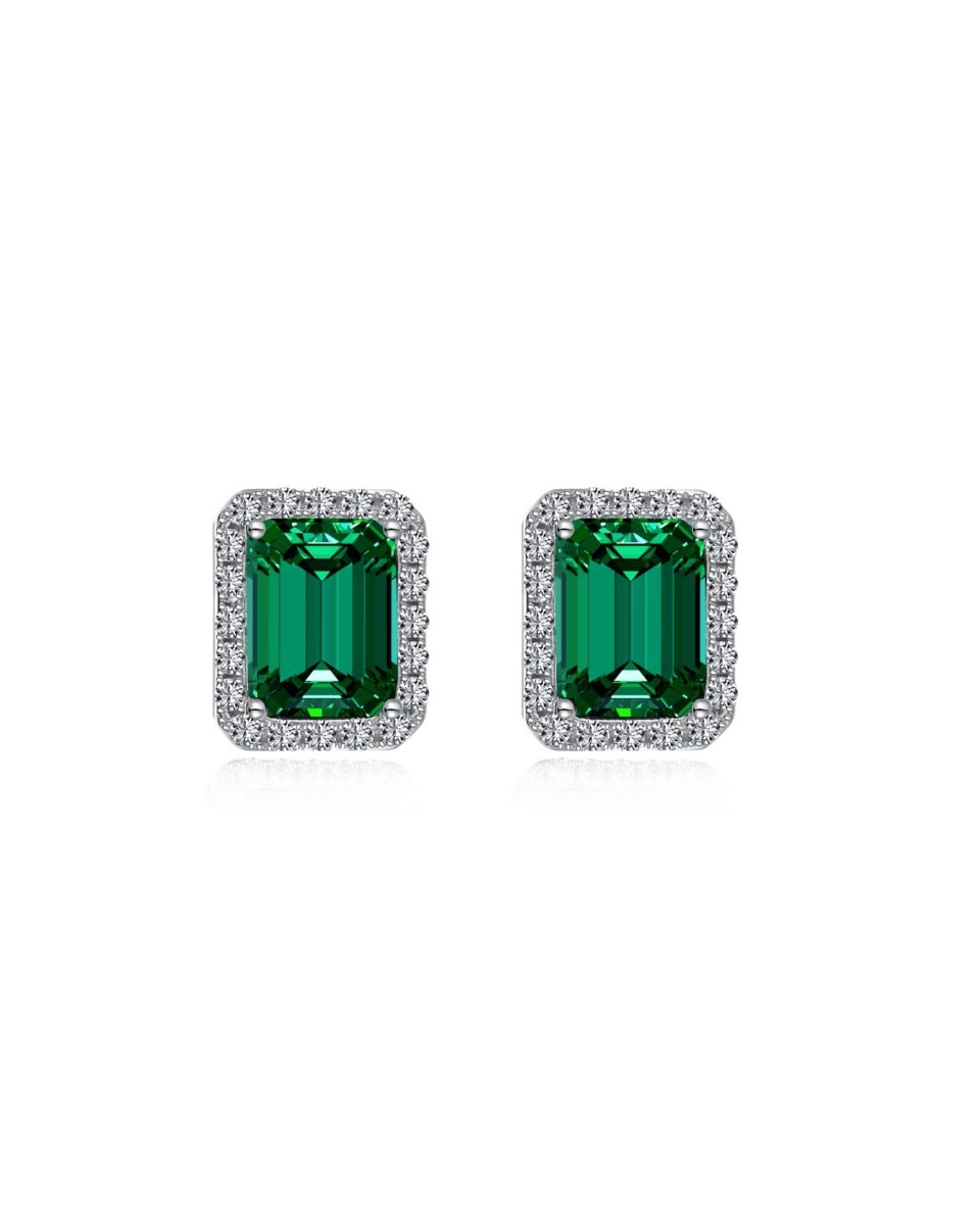 EMERALD STUDS - LUCKY13
