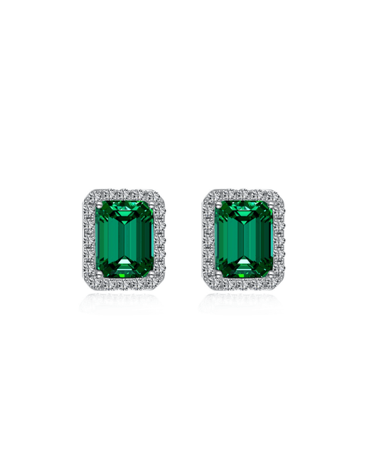 EMERALD STUDS - LUCKY13