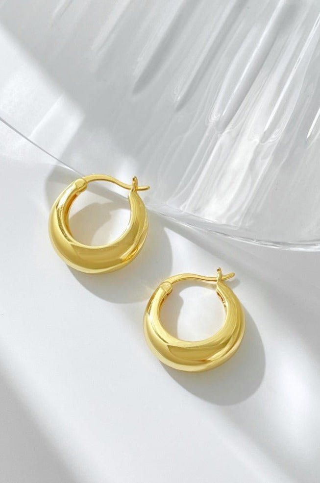 MINI RETRO HOOPS GOLD - LUCKY13