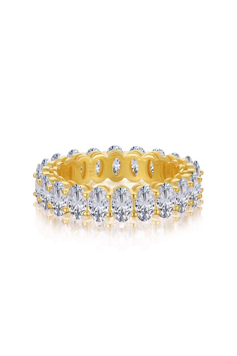 OVAL ETERNITY RING | GOLD - LUCKY13