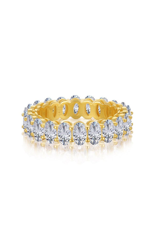 OVAL ETERNITY RING | GOLD - LUCKY13